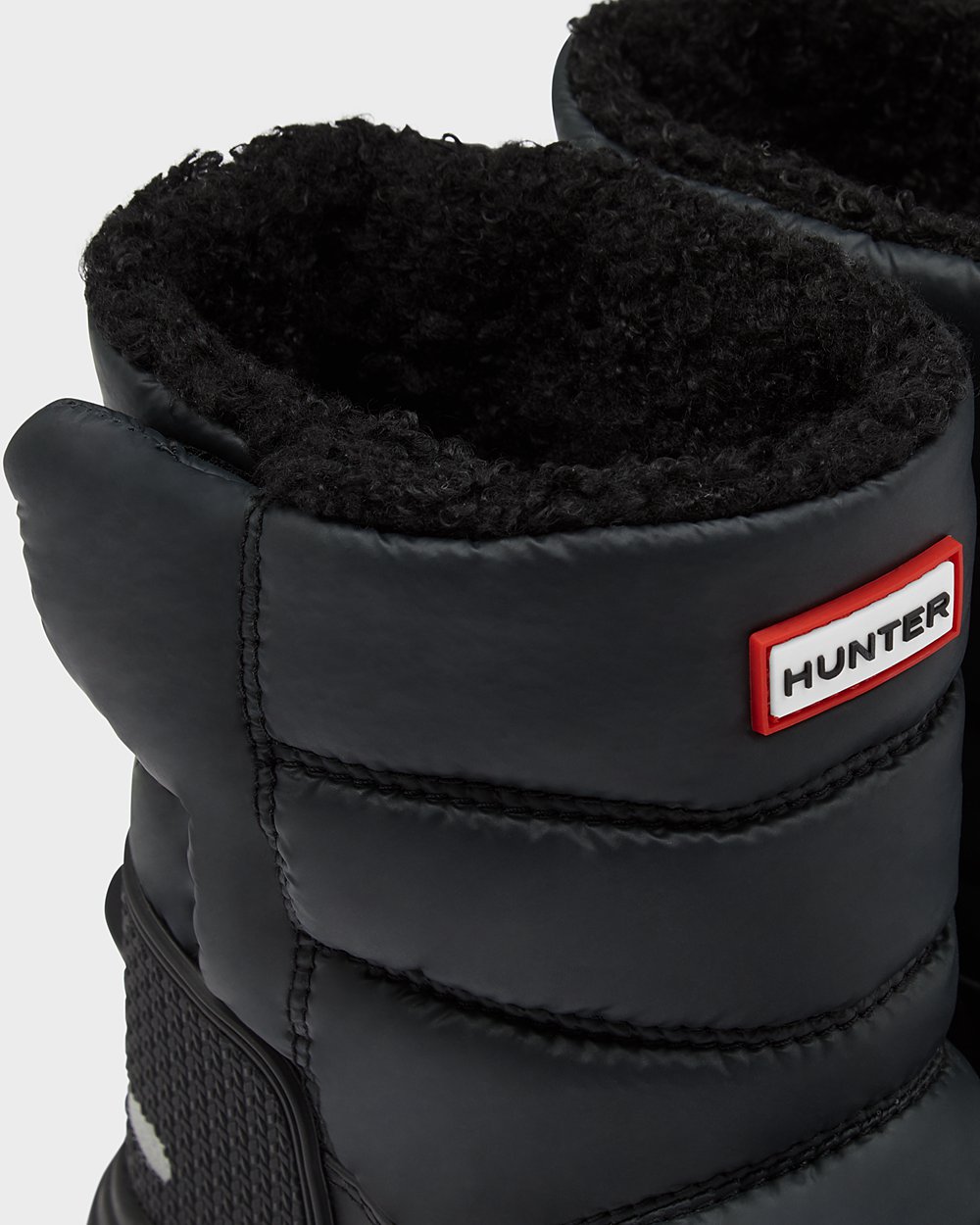 Hunter Niños Original Big Insulated - Botas de Nieve Negras - 984-FGAOMQ